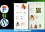 convert figma to wordpress PSD, xd designs to a wordpress website